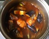 鯖と茄子のカレー南蛮作り方4写真