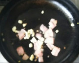 茸と秋野菜の和風クリームパスタ作り方3写真