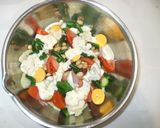 豆のサラダ♪簡単作り方11写真