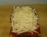 魚肉ソーセージとトマトのピザトースト作り方4写真