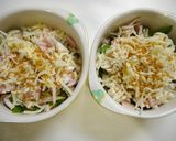 レンジで簡単！小松菜のチーズスープ作り方3写真