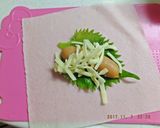 ※お弁当に※大葉チーズウィンナーの春巻き作り方2写真