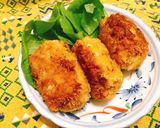 ☆旨味沢山キャベツ沢山！絶品メンチカツ☆作り方7写真