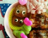 少しかわいく♡トトロ弁当作り方3写真