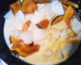 肉味噌豆乳でかぼちゃと大根のうまホカ煮作り方4写真