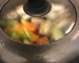 冬の副菜 長ネギとパプリカの焼き浸し作り方4写真