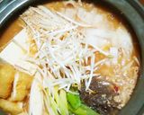 ごまみそ坦々鍋作り方10写真