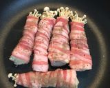 エノキの肉巻き作り方5写真