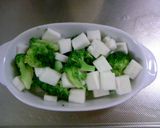 すぐできる餅とブロッコリーのマヨグラタン作り方1写真