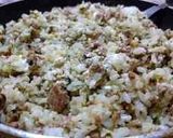 クリームチーズと高菜のオムライス作り方4写真