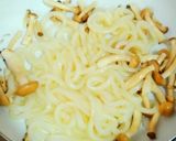 材料2つ!簡単きのこうどん♡作り方3写真