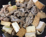 簡単＊厚揚げでかさ増し豚キムチ＊作り方4写真