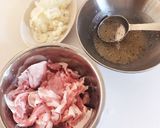 ☆ねぎ塩豚丼☆作り方1写真
