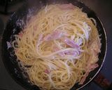 フライパン1つで♪簡単絶品カルボナーラ作り方4写真