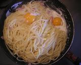 フライパン1つで♪簡単絶品カルボナーラ作り方5写真