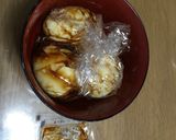 焼鳥のタレで！！味玉作り方2写真