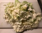 厚揚げとキャベツのキムチ炒め作り方1写真