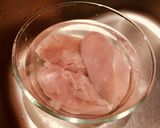 簡単♬ジューシーヘルシーしっとり鶏ハム作り方4写真