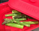 アスパラと豚肉のフライ作り方1写真