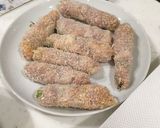 アスパラと豚肉のフライ作り方6写真