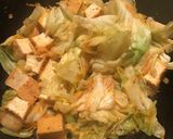 厚揚げとキャベツのキムチ炒め作り方5写真