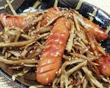 ウインナーとゴボウの簡単‼きんぴら作り方8写真