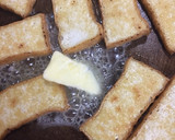 手抜きで旨い！厚揚げバター醤油焼き作り方5写真