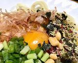 お一人様ごはん☆米油で卵かけうどん♪作り方4写真