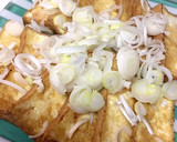 手抜きで旨い！厚揚げバター醤油焼き作り方6写真