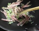 サツマイモとキノコのクリームソテー作り方4写真