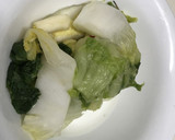 白菜の漬物と豚肉炒め作り方1写真