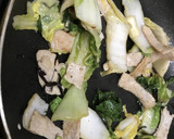 白菜の漬物と豚肉炒め作り方5写真