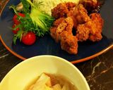 ワンプレート♫オシャレ♡ガーリックご飯作り方2写真