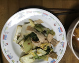 白菜の漬物と豚肉炒め作り方6写真