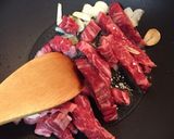 牛肉ガーリックライス作り方5写真