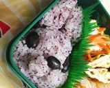 ゆかりのウサギさん弁当作り方1写真