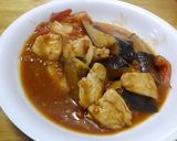 鶏となすとトマトの醤油炒め作り方6写真