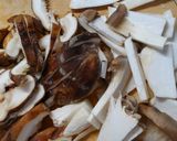 鶏むね肉とキノコの甘酢風❀オニオン煮込み作り方1写真