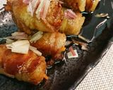 豚バラと油揚げ巻き煮作り方7写真
