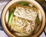 市販の出汁でご馳走鍋焼きうどん作り方2写真
