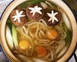 市販の出汁でご馳走鍋焼きうどん作り方3写真