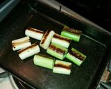 鶏モモ 串なし焼き鳥作り方3写真