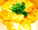 簡単♪5分♪他人丼☆豚たまご☆お弁当にも作り方4写真
