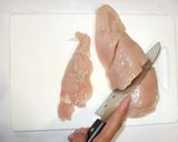 鶏むね肉の辛子マヨネーズ焼き♪簡単作り方2写真