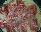 簡単♡生姜と牛肉のパパっと炊き込みご飯作り方2写真