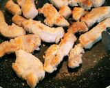 ～節約飯！こんがり梅豚丼～作り方2写真