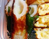 チーズin竹輪大葉巻き焼き作り方4写真