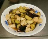 鶏となすの甘酢タレ炒め作り方6写真