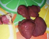 絶品！ 鶏きも煮作り方1写真