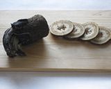 堀川ごぼうと海老の小判焼き作り方1写真
